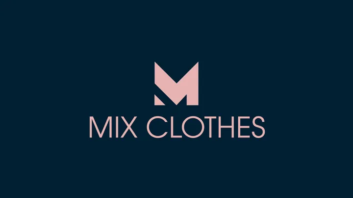 Логотип магазина женской одежды Mix Clothes